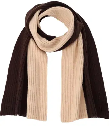 [쿠코] 새상품 스톨 절개 니트 스톨 여성용 머플러