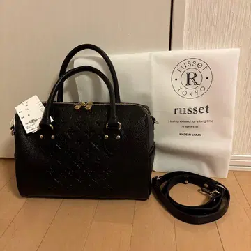 미사용 새상품 russet 블랙 3way 숄더백