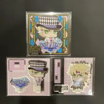 죠죠 월드 아크릴 코스터 아크릴 스탠드 시저