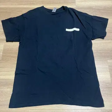 moondrop 티셔츠 로고 티셔츠 블랙 L 사이즈