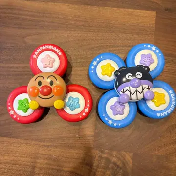 호빵맨 세균맨 스피너 완구