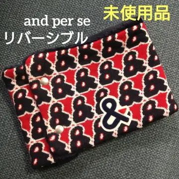 미사용품 앙파시 네크 워머 리버서블