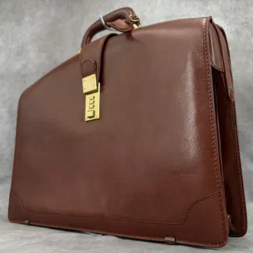 [ 고품질 ] 키 퍼 브로드 더레스백 비즈니스 가죽 A4 브라운