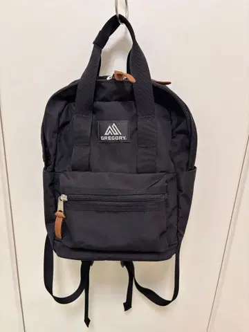 GREGORY 블랙 백팩 미니 사이즈
