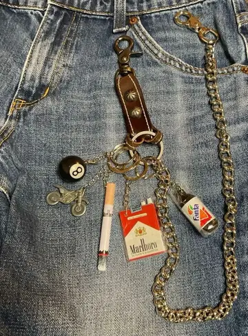 연초 특가 vintage 아메카지 지갑 체인