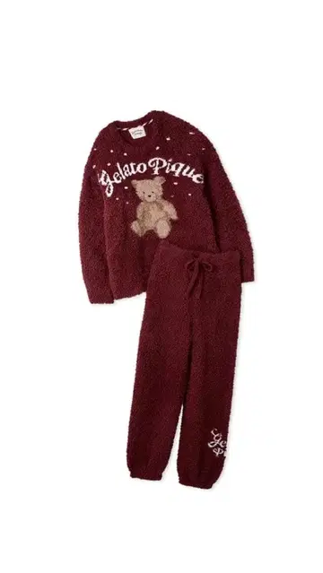 Gelato Pique 테디베어 룸웨어 셋업