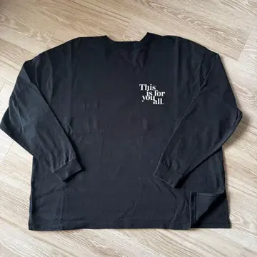 프레임워크* [ haru x FRAMeWORK ] 로고 롱티 블랙