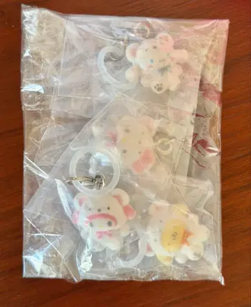 산리오 포근포근 스노우 메지루시 액세서리 4종류