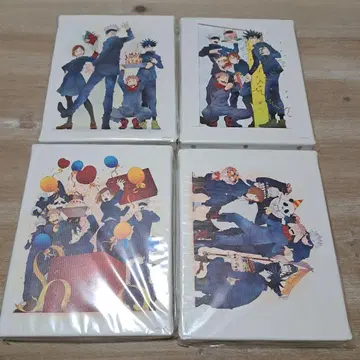 주술회전 mappa birthday 캔버스 아트 4점 세트
