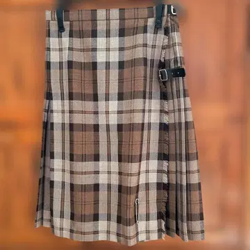 LAURA ASHREY 로라 애슐리 영국제 퀼트 스커트 울