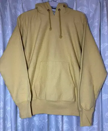 PHERROW'S 무지 후드 맨투맨 23W-PRHP L 머스타드