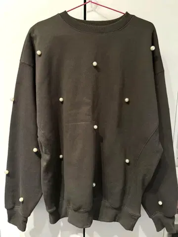 marry me PERL SWEAT 샤코트 맨투맨 트레이닝복 새상품급