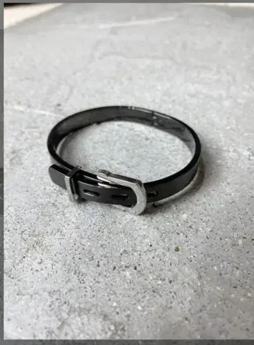 [ 새상품급 ] Chikashitsu 벨트 팔찌 블랙