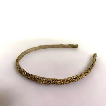 제니퍼 오렛 헤어 머리띠 카멜