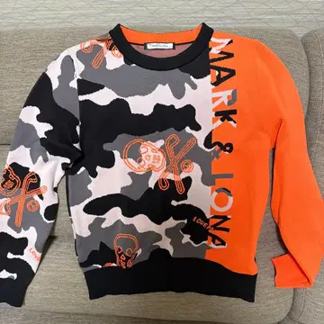 MARK & LONA 카모 패턴 스웨터