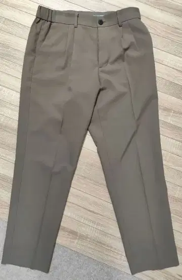 퍼블릭 도쿄 슬랙스 에버크리즈 트윌 와이드 테이퍼드