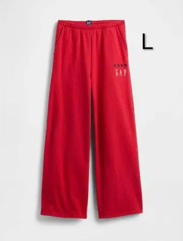 [ 새상품 L ] GAP 30th 헤비 웨이트 배기 스웨트 팬츠