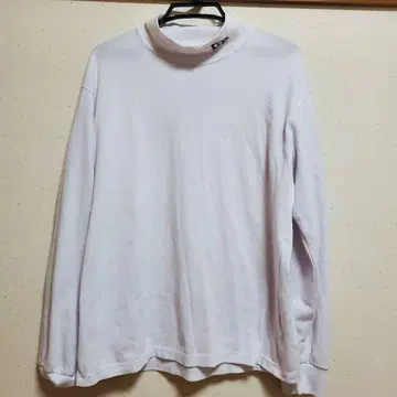 NEW ERA 터틀넥 셔츠 화이트 L 사이즈