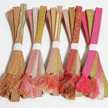 (0861) 허리띠 5점 묶음 판매 허리띠 끈 기모노 일본 의류 잡화