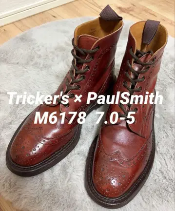 Tricker's x PaulSmith/컨트리 부츠/7678/7-5