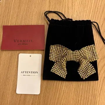 VERMEIL par iena 리본 브로치 FW24110