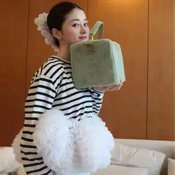 인기 색상 bibiy 비비 FRANCINE TULLE TOP