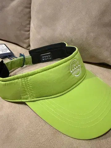 MUTA MARINE 라임 그린 바이저