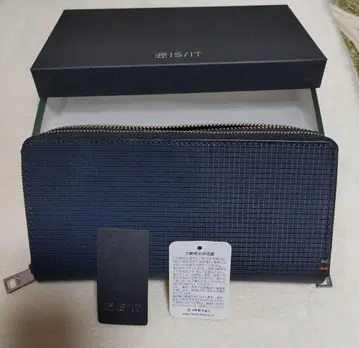 미사용 새상품 IS/IT 네이비 장지갑 979606