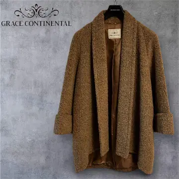 GRACE CONTINENTAL 그레이스 콘티넨탈 코트 알파카