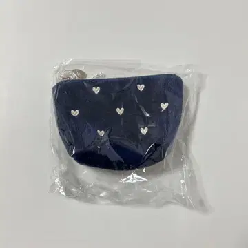 러브러리 바이 페이러 러브러리 하트 보트형 파우치 S 네이비