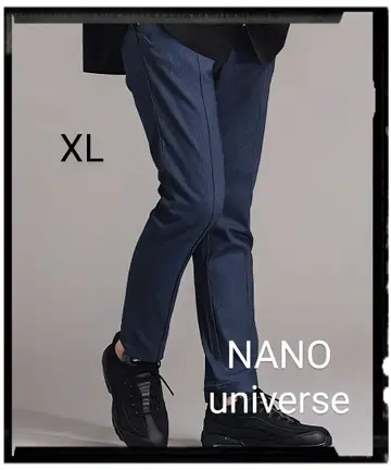 NANO universe [ 새상품급 ] 사이드리브 이지 슬랙스