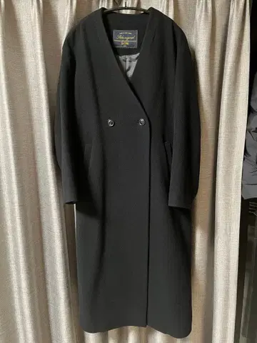 SLOBE IENA 블랙 롱 코트