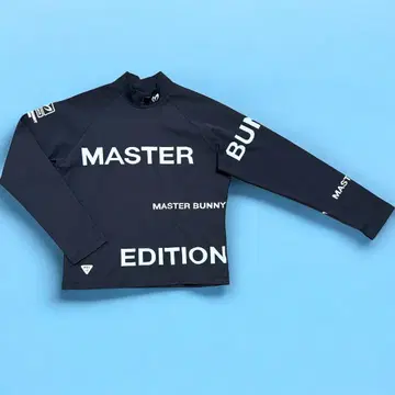 MASTER BUNNY EDITION 긴팔 셔츠 모크넥 블랙