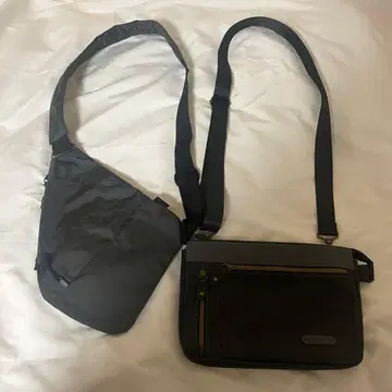 [새상품급] 남성용 숄더백 2개 묶음 판매