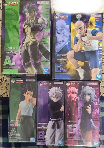 제일복권 헌터헌터 A상 메르엠 곤, B상 네테로 키루아, E상 피토