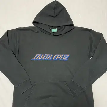 90' SANTA CRUZ 풀오버 후드티 USA제 M 블랙