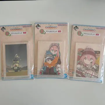 유루캠 제일복권 아크릴 스탠드 3종 세트 시마 린, 가카미가하라 나데시코