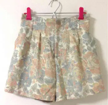 트란테안 플라워 자카드 팬츠