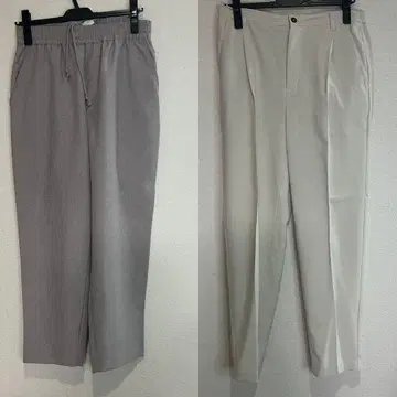 남성용 여름 슬랙스 2장 묶음 판매