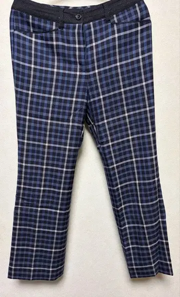 닥스 DAKS 체크 무늬 캐주얼 팬츠 M