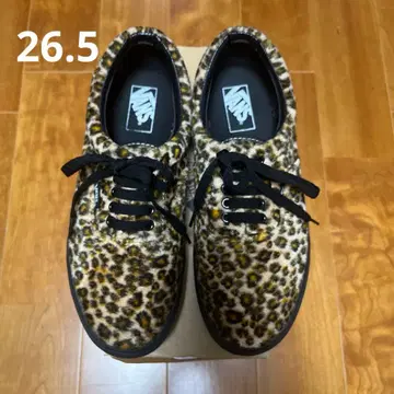 Vans ERA 블랙 레오파드 26.5