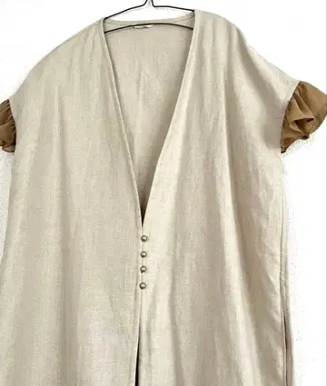 ENOCLE 린넨 롱베스트 YAMADAYA 네스트로브 베리떼꾸르