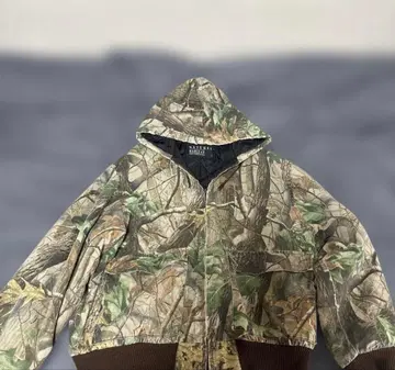 NATURAL HABITAT 리얼트리 지퍼 후드티