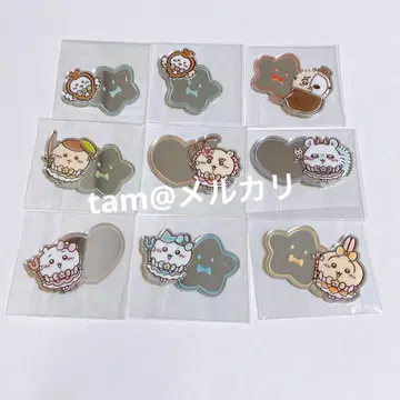 마법소녀 치이카와 트레이딩 거울 스티커 9개 세트 씰