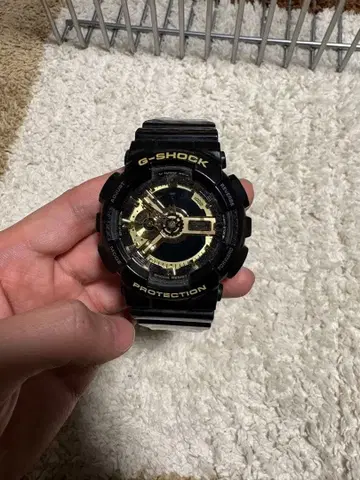 G-SHOCK 손목시계 블랙/골드