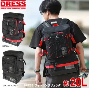 DRESS 낚시용 가방 블랙