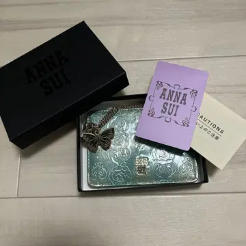 [새상품] ANNA SUI 안나수이 패스 케이스 로즈 하트