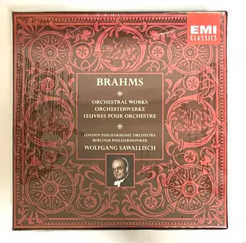 [ 미개봉 ] 사바리쉬 브람스: 관현악곡 전집 7CD BOX EMI