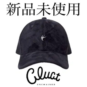 클럭 cluct 캡 모자 블랙 남성용 스웨이드 자수 가을/겨울