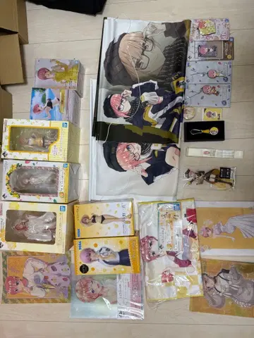 5등분의 신부 나카노 이치카 피규어 굿즈 세트